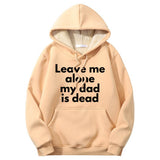 Leave Me Alone Crew Collar Hoodie