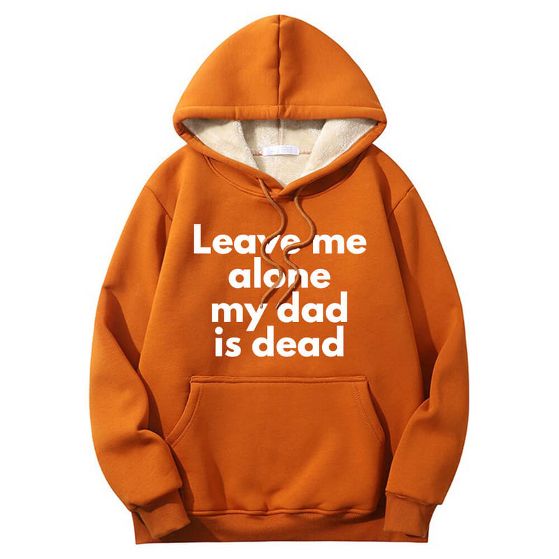 Leave Me Alone Crew Collar Hoodie