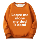 Leave Me Alone Crew Collar Sweatshirt | Gthic.com