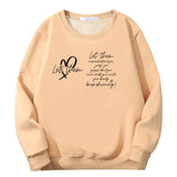 Let Them Keep Shining Crew Collar Sweatshirt | Gthic.com