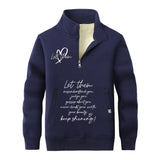 Let Them Keep Shining Stand Collar Zip Sweatshirt | Gthic.com