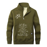 Let Them Keep Shining Stand Collar Zip Sweatshirt | Gthic.com