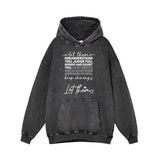 Let Them Misunderstand You Vintage Washed Hoodie