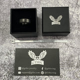 Leviathan Cross Lucifer Sigil Stainless Steel Ring