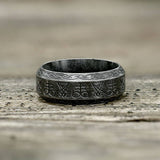 Leviathan Cross Lucifer Sigil Stainless Steel Ring | Gthic.com
