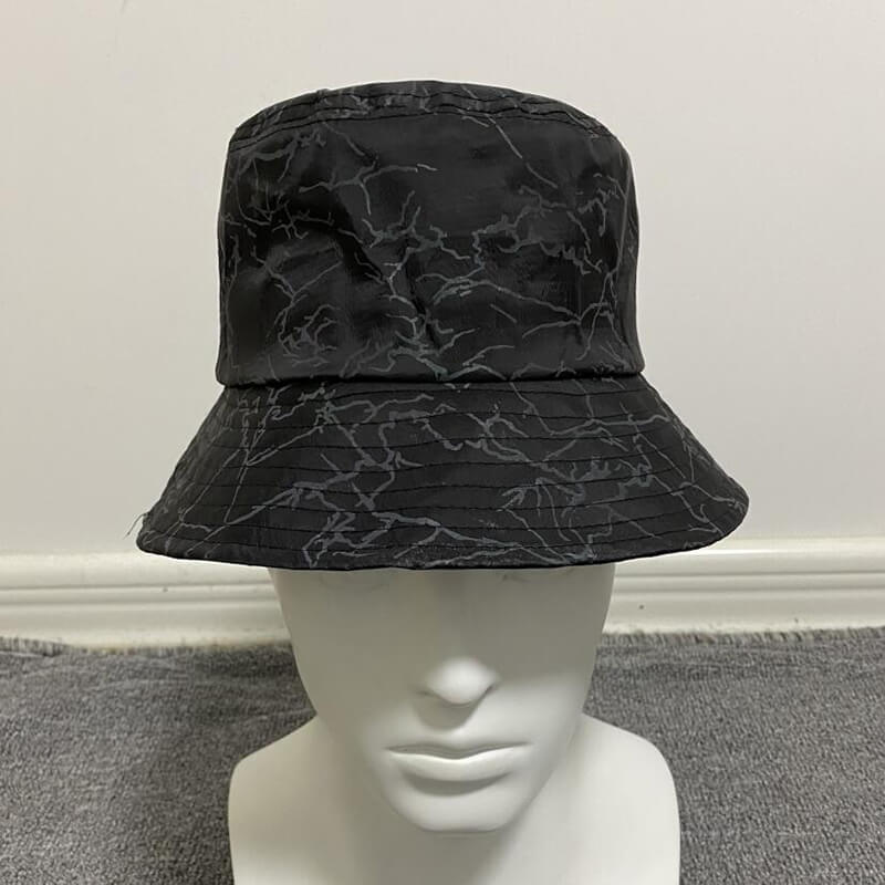 Lightning Colorful Pattern Reflective Bucket Hat