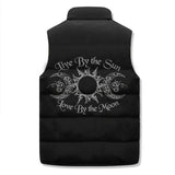 Live By The Sun Casual Zip Warm Vest Top 02 | Gthic.com