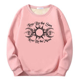 Live By The Sun Crew Collar Sweatshirt