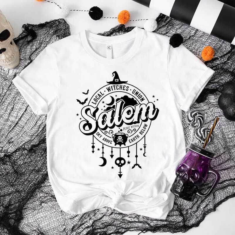 Local Witches Union Salem Short Sleeve T-shirt | Gthic.com