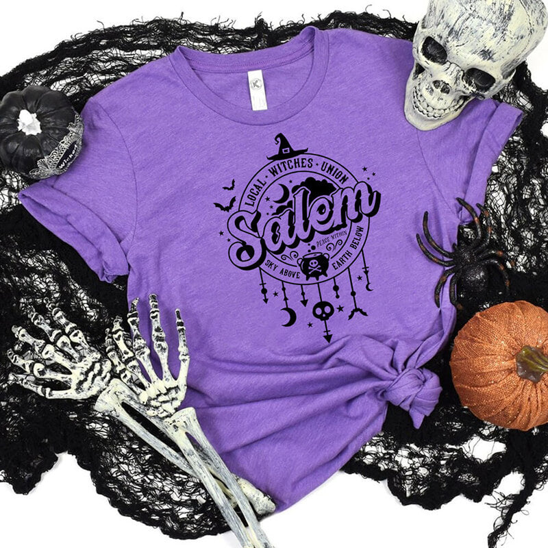 Local Witches Union Salem Short Sleeve T-shirt | Gthic.com