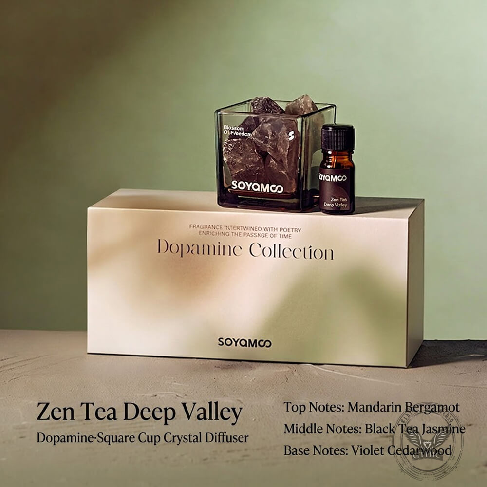 Long-Lasting Scent Crystal Stone Aromatherapy Cup Figurine