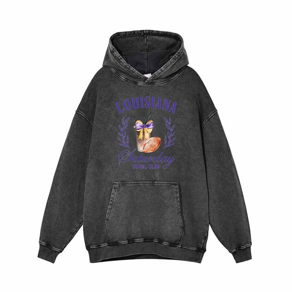 Louisiana Saturday Social Club Hoodie 01 | Gthic.com