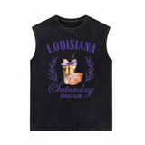 Louisiana Saturday Social Club Vest Top 01 | Gthic.com