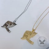 Lovely DIY Pet Photo Stainless Steel Necklace | Gthic.com
