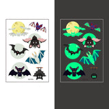 Luminous Bat Temporary Tattoo Stickers