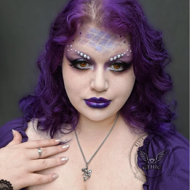 Magic Mermaid Stainless Steel Pendant