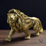 Majestic Muscular Lion Resin Animal Statue Figurine | Gthic.com