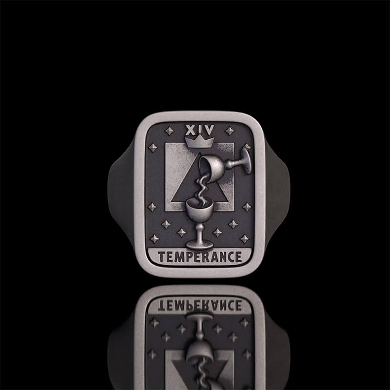 Major Arcana Tarot Sterling Silver Ring