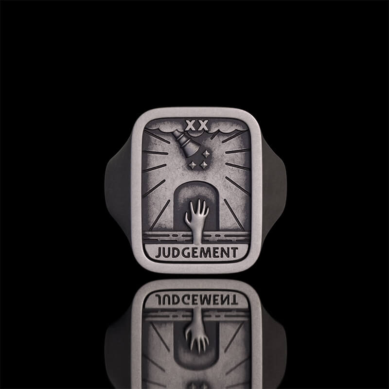 Major Arcana Tarot Sterling Silver Ring