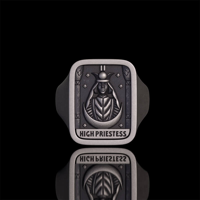 Major Arcana Tarot Sterling Silver Ring