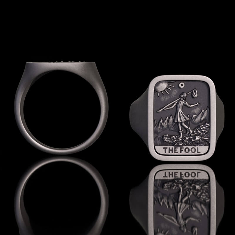 Major Arcana Tarot Sterling Silver Ring