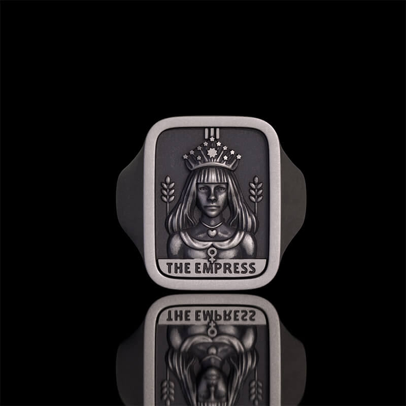 Major Arcana Tarot Sterling Silver Ring