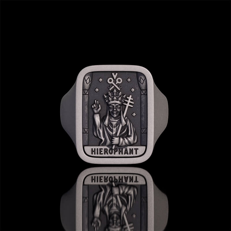 Major Arcana Tarot Sterling Silver Ring