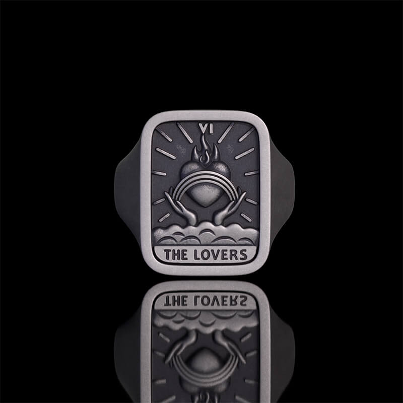 Major Arcana Tarot Sterling Silver Ring