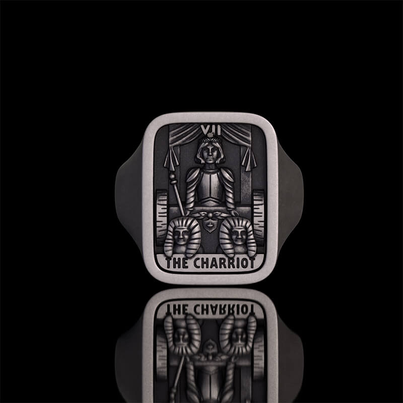 Major Arcana Tarot Sterling Silver Ring