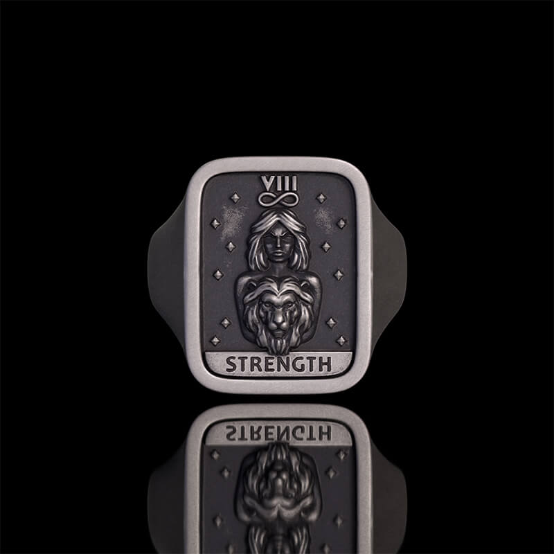 Major Arcana Tarot Sterling Silver Ring