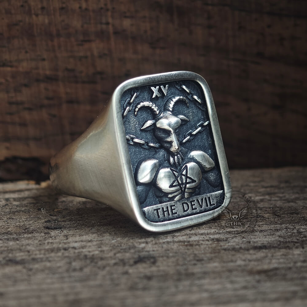 Major Arcana Tarot Sterling Silver Ring
