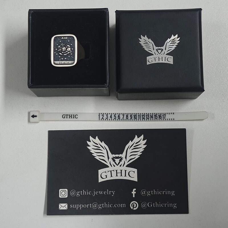 Major Arcana Tarot Sterling Silver Ring