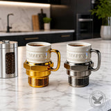 Mechanical-Style Sparkplug Creative Ceramic Mug | Gthic.com