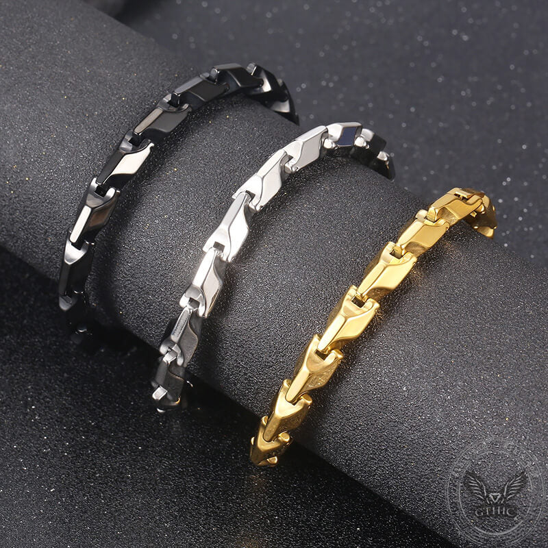 Mechanical Dragon Bone Chain Stainless Steel Bracelet | Gthic.com