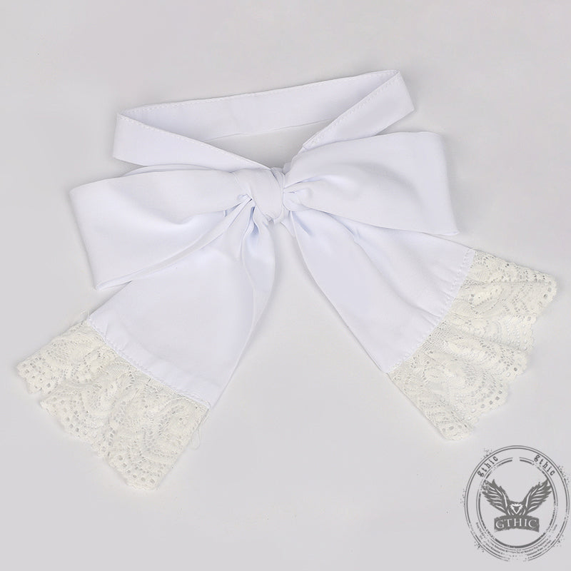 Medieval Colorblock Tie-Strap Balloon Sleeve Shirt | Gthic.com