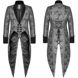 Medieval Gothic Jacquard Waisted Tuxedo Costume | Gthic.com