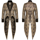 Medieval Gothic Jacquard Waisted Tuxedo Costume | Gthic.com