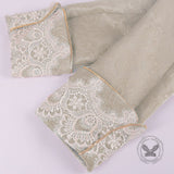 Medieval Gothic Lapel Jacquard Long Tailcoat