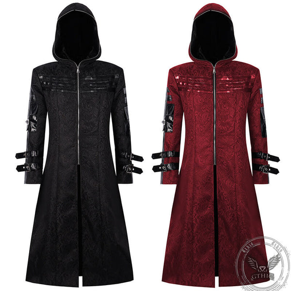 Medieval Gothic Spliced Hooded Halloween Costume 01 | Gthic.com