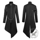 Medieval Halloween Gothic Stand Collar Tuxedo Costume