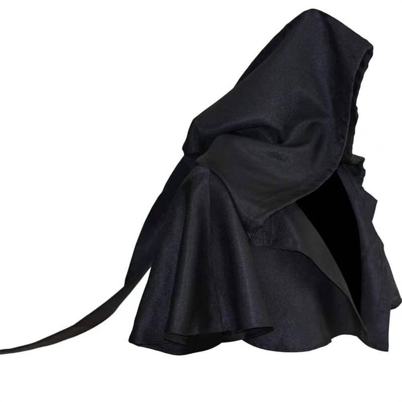 Medieval Halloween Grim Reaper Cloak Hat