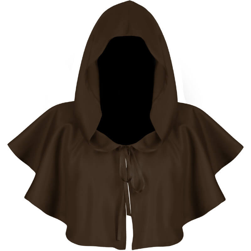 Medieval Halloween Grim Reaper Cloak Hat