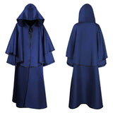 Medieval Halloween Wizard Hooded Cloak Robe 02 | Gthic.com