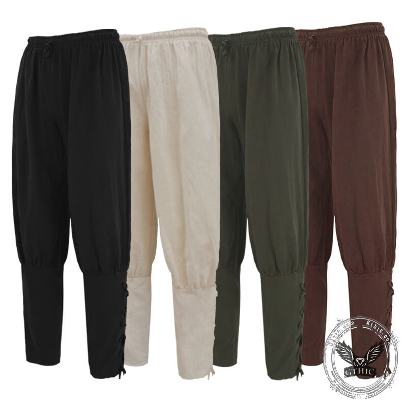 Medieval Pirate Cotton Halloween Pants | Gthic.com