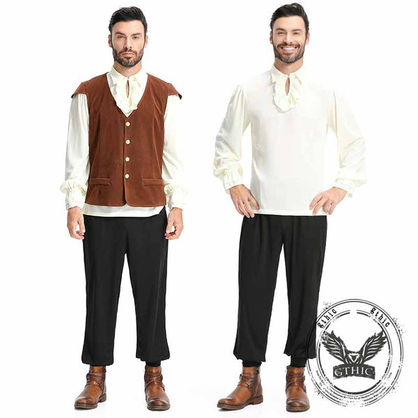 Medieval Pirate Knight Cosplay Halloween Costume