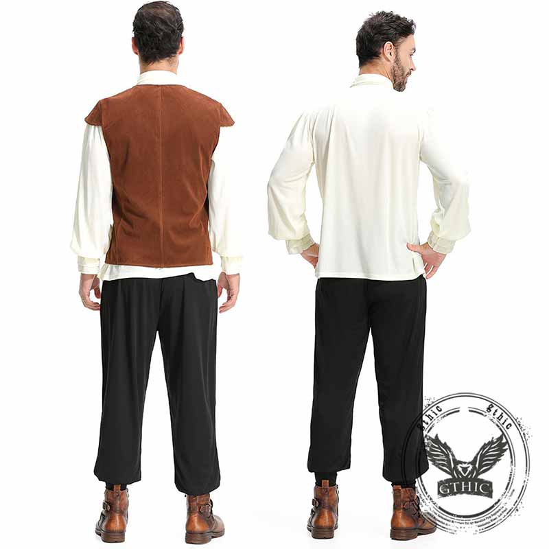 Medieval Pirate Knight Cosplay Halloween Costume