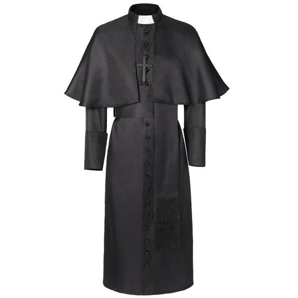 Medieval Priest Cloak Cross Robe | Gthic.com