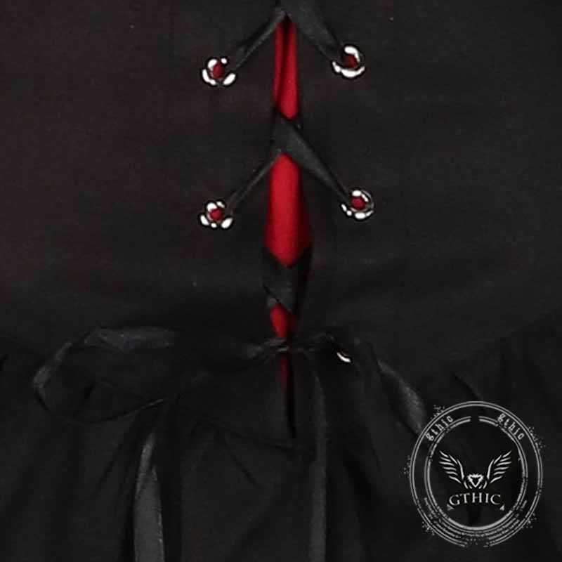 Medieval Renaissance High Waist Panelled Dress