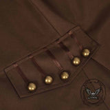 Medieval Renaissance Pirate Brown Halloween Costume