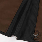 Medieval Renaissance Pirate Brown Halloween Costume